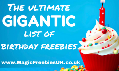 Birthday Freebies: The Ultimate List of Everything You Can Get for Free! (for Oct 2024)