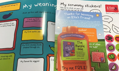 Free Weaning Wall Chart & Stickers