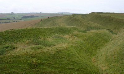 Maiden Castle | Weymouth, Dorset