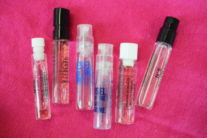 Free Perfume Sample Bottles