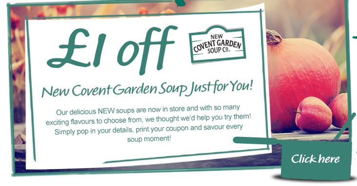 free Covent Garden Soup coupon