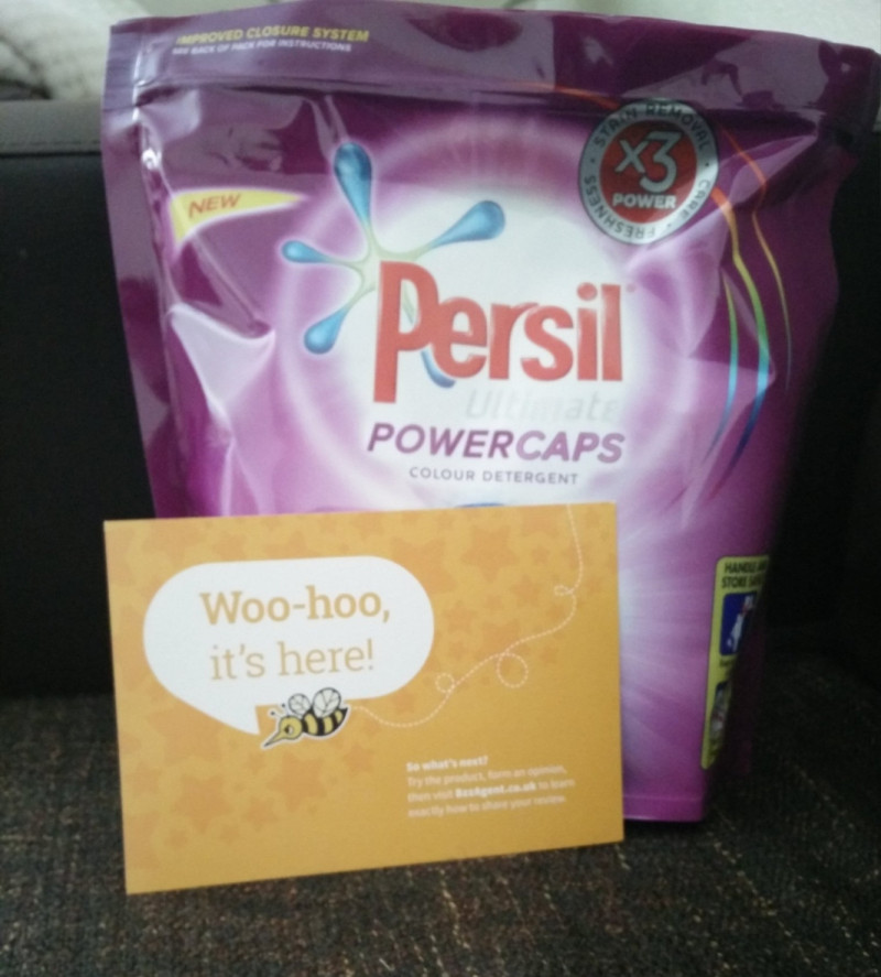 Pack of Persil washing pods