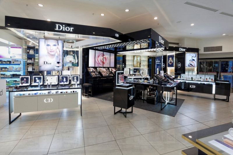 Dior beauty counter at House of Fraser Oxford Street