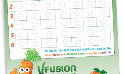 Free Fruit & Veg Reward Chart