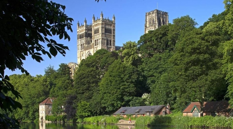 Durham Cathedral on a sunny day