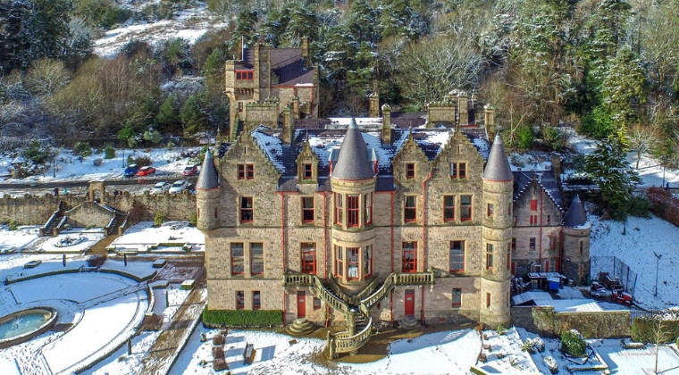 Belfast Castle in the Winter