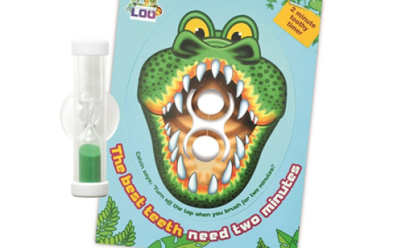 Free 2-Minute Crocodile Toothy Timer
