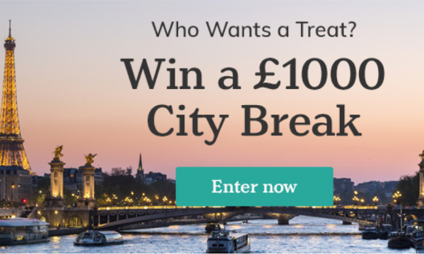 Win A City Break Worth £1,000