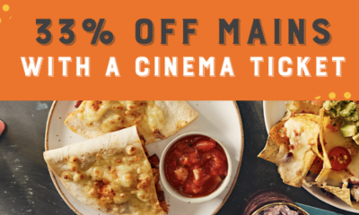 <span class="merchant-title">Chiquitos</span> | 33% off Food with a Cinema Ticket