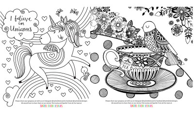 Free Colouring Pages for Kids and Grown-Ups