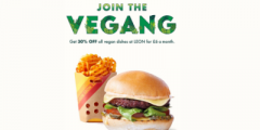 30% Off Vegan Food