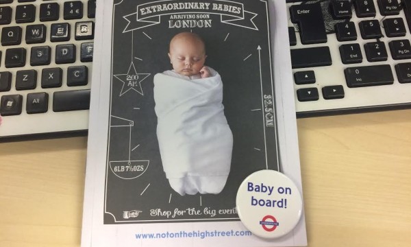 Free 'Baby on Board' Badge
