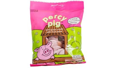 Free Pack of Percy Pigs