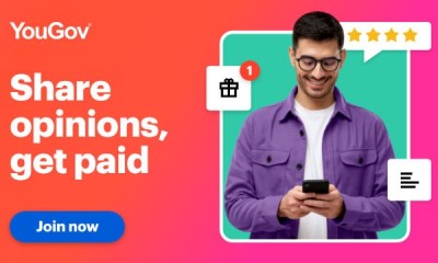 Free Money For Taking Surveys From YouGov