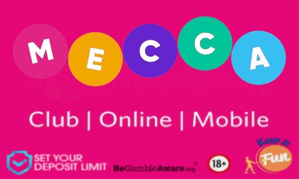 Free £20 Bonus at Mecca Bingo