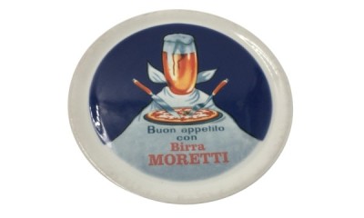 Free Birra Moretti Pizza Plate