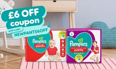 Free £6 Pampers Nappy Pants Coupon