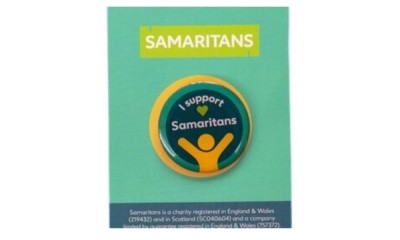 Free Samaritans Pin