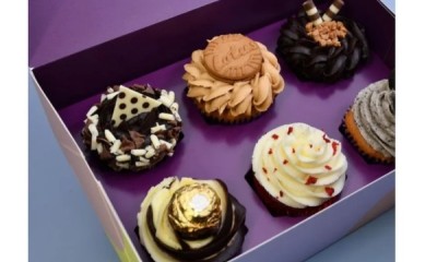 Free Cake Box Cupcake