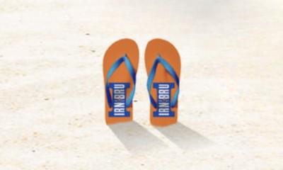 Free Irn Bru Flip-Flops