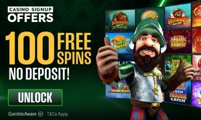 Free Spins -  Get Up to 100 + No Deposit Required