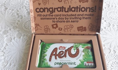 Free Aero Chocolate Bar