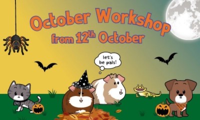 Free Halloween Pets Workshop