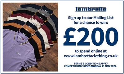 Win £200 Worth of Lambretta Clothing