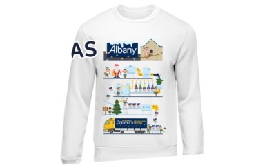 Free Albany Christmas Jumper