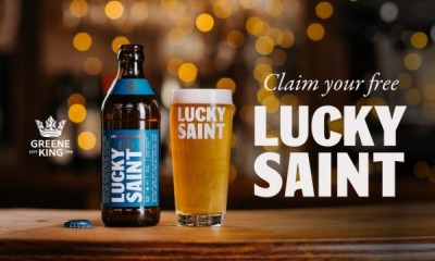 Free Lucky Saint Beer (0% abv)