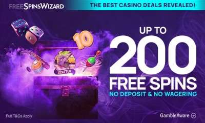 200 Free Spins - No Deposit & No Wagering