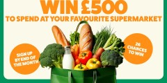 Win a £500 Supermarket Voucher