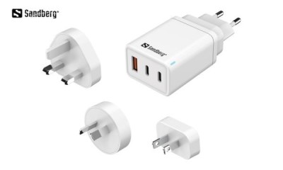 Win a Sandberg 3-in-One Travel Charger