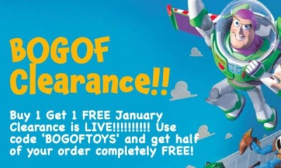 Huge January BOGOF Toy Clearance