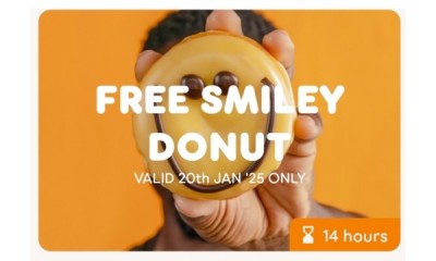 Free Dunkin Donut - today only!