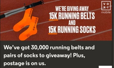 Free Running Socks (for VOXi Customers)