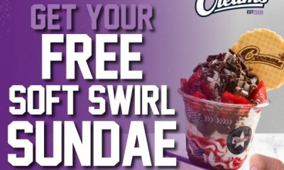 Free Creams Sundae