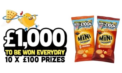 Free £100 from Mini Cheddars