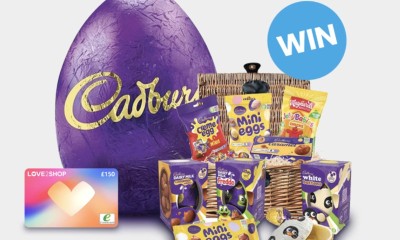 Win a  Cadbury Easter Chocolate Sharing Hamper