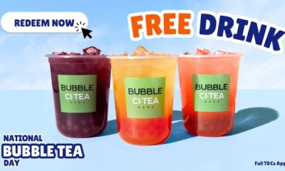 Free Bubble Tea - today only!