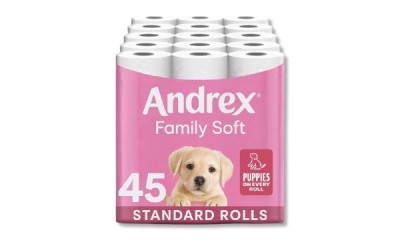 Free Andrex Toilet Paper - 45 roll pack