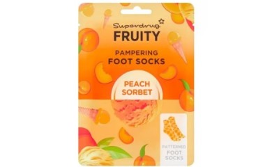 Free Superdrug Peach Sorbet Foot Sock Pack