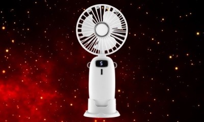 Win a Von Haus Handheld USB Rechargeable Fan