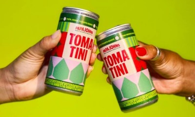 Free Papa John's Tomato Martini