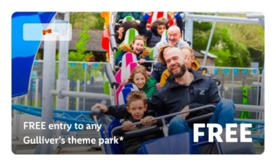 Free Entry to Gulliver's Theme Park