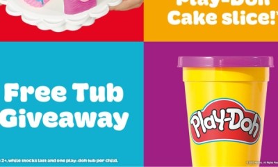 Free Tub of Play-Doh 