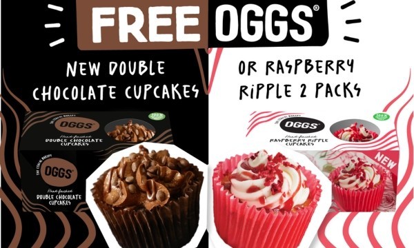 Free Two-Pack of Oggs Cupcakes