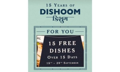 Free Item at Dishoom Restaurants