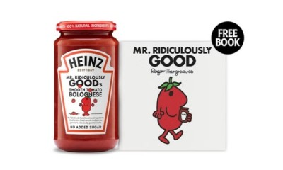 Free Mr. Ridiculously Good Book with Heinz x Mr. Men