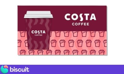 Free Costa Gift Cards for Walking Your Dog